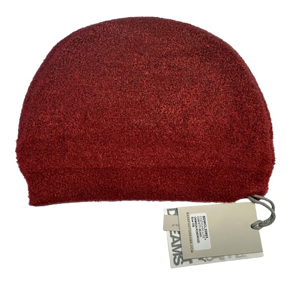 NWT Barefoot Dreams Super Soft CozyChic Confetti Beanie in Crimson-Rosewood OS. - Picture 4 of 8